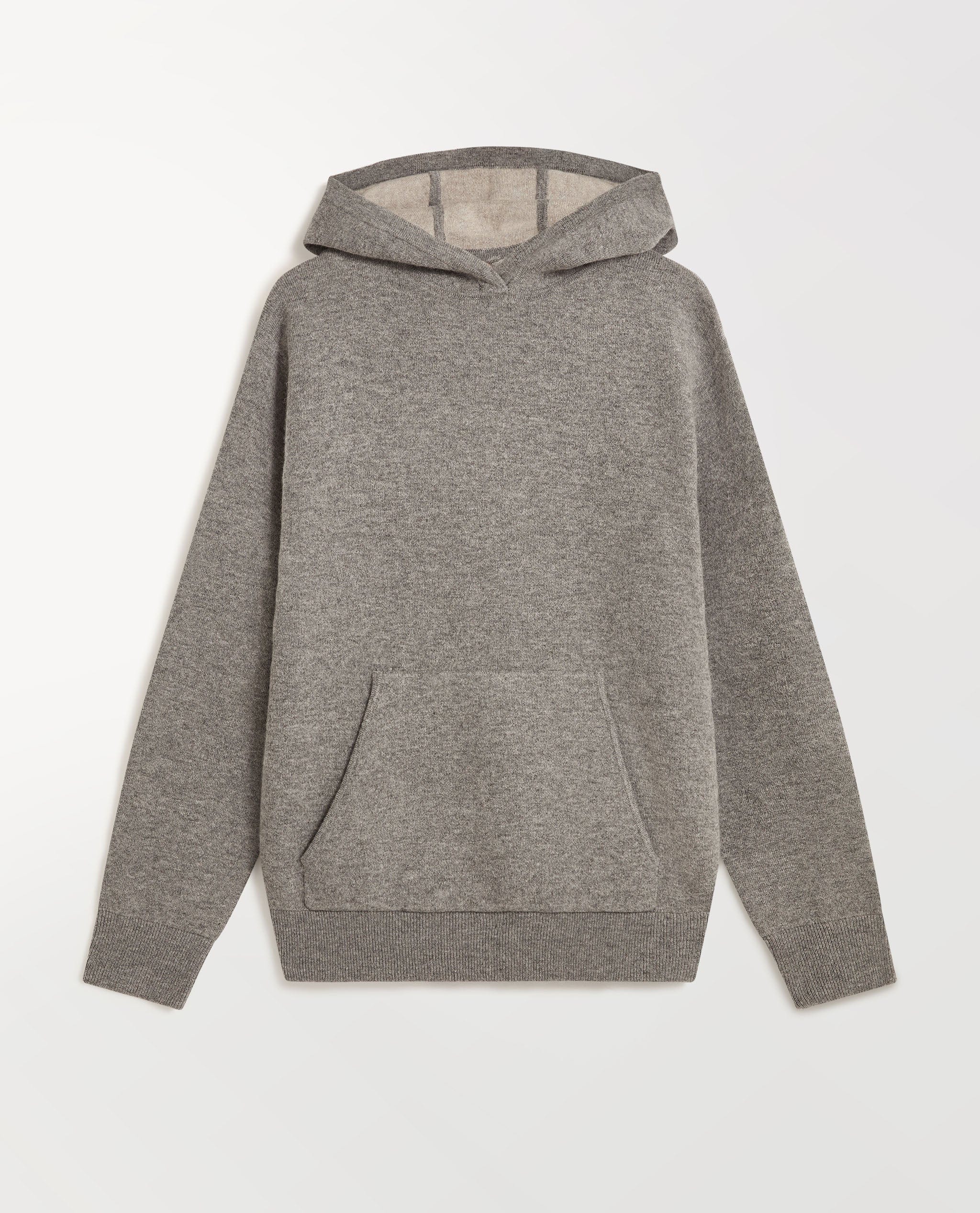 Men's Cashmere Merino Double Faced Hoodie - Image 8