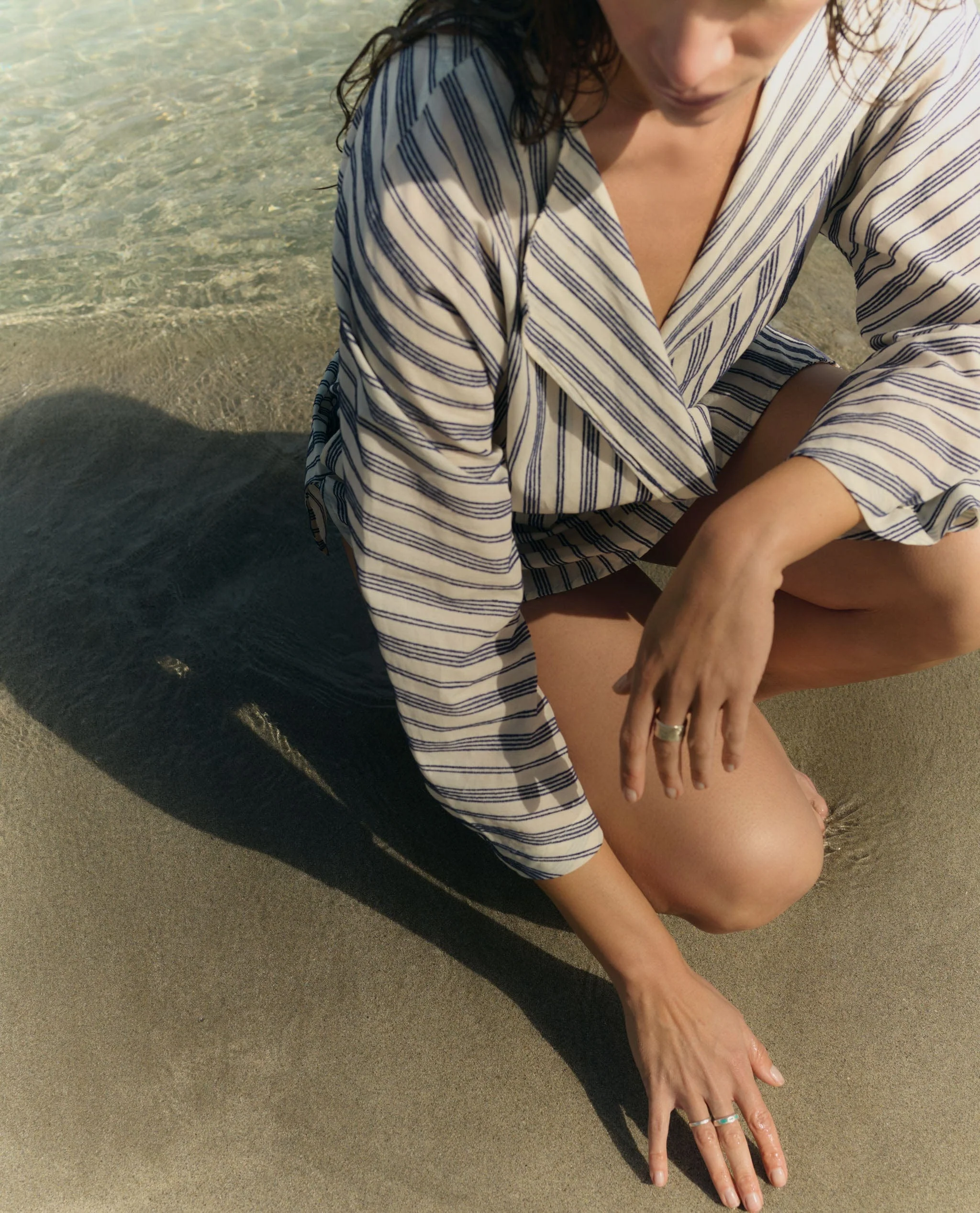 Women's Cotton Gauze Tunic Dress - Image 6