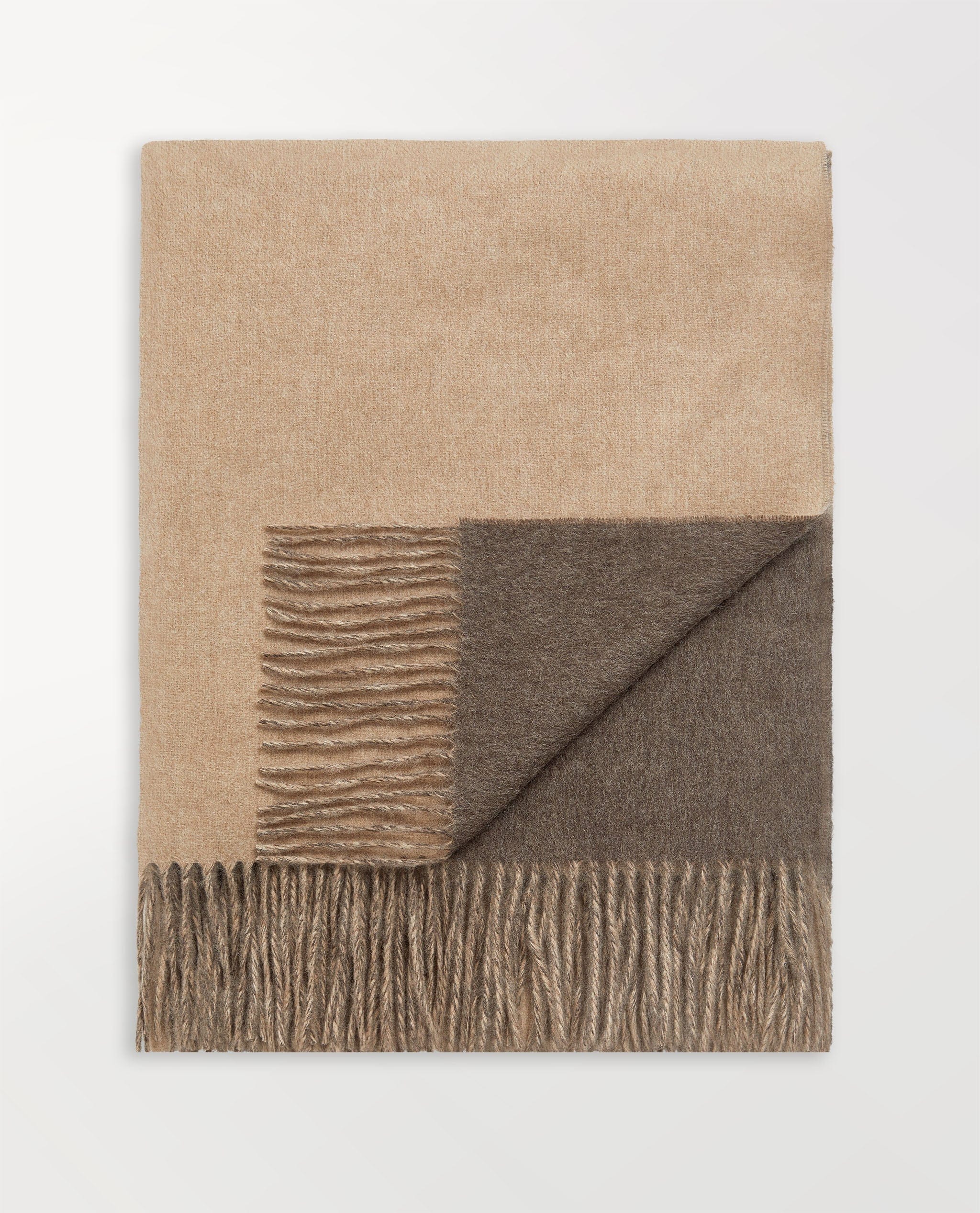 Finest Cashmere Double Faced Wrap - Twine & Mole - Image 2