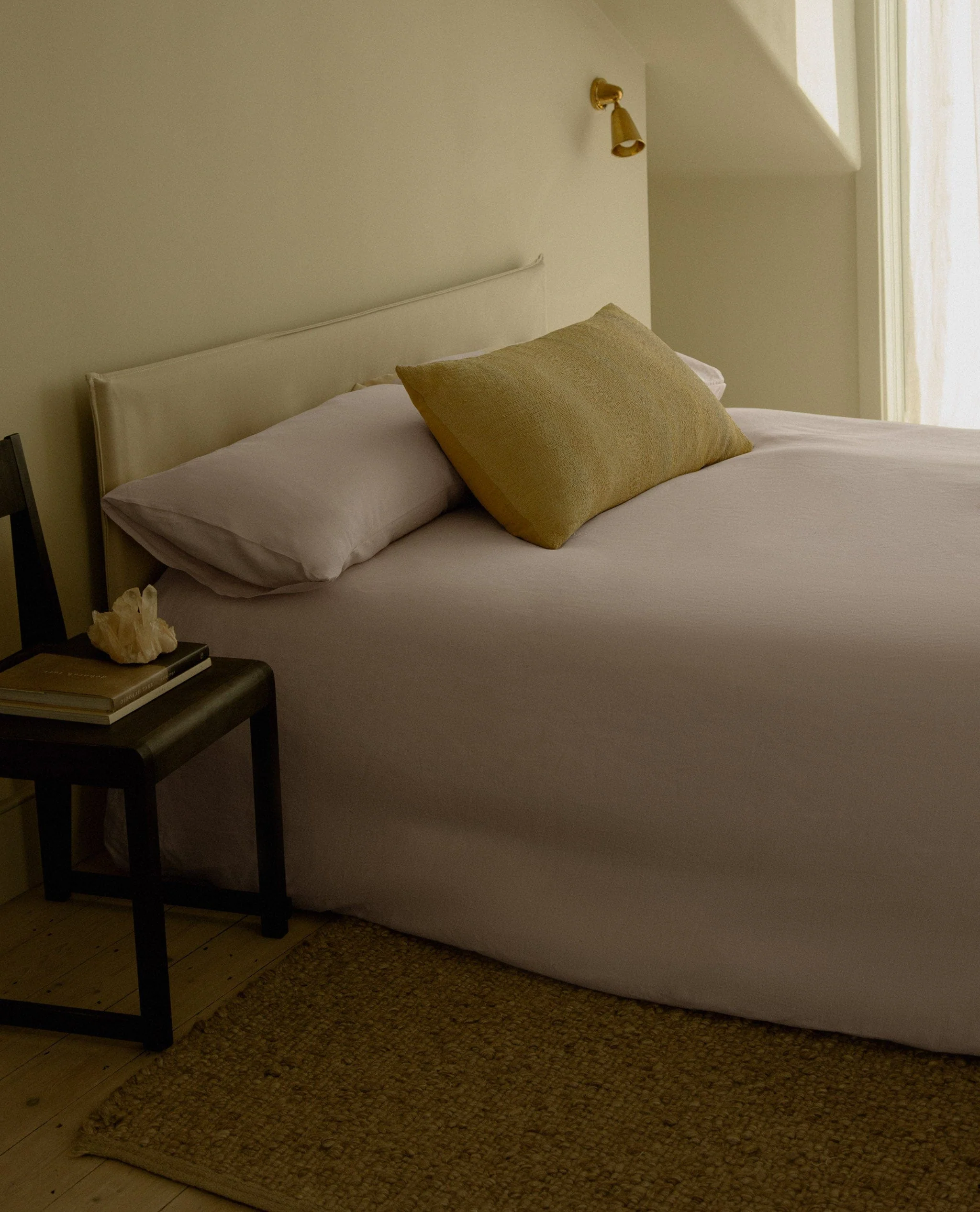 House of Grey European Flax™ Linen Duvet Cover - Bruised Peach - Image 2