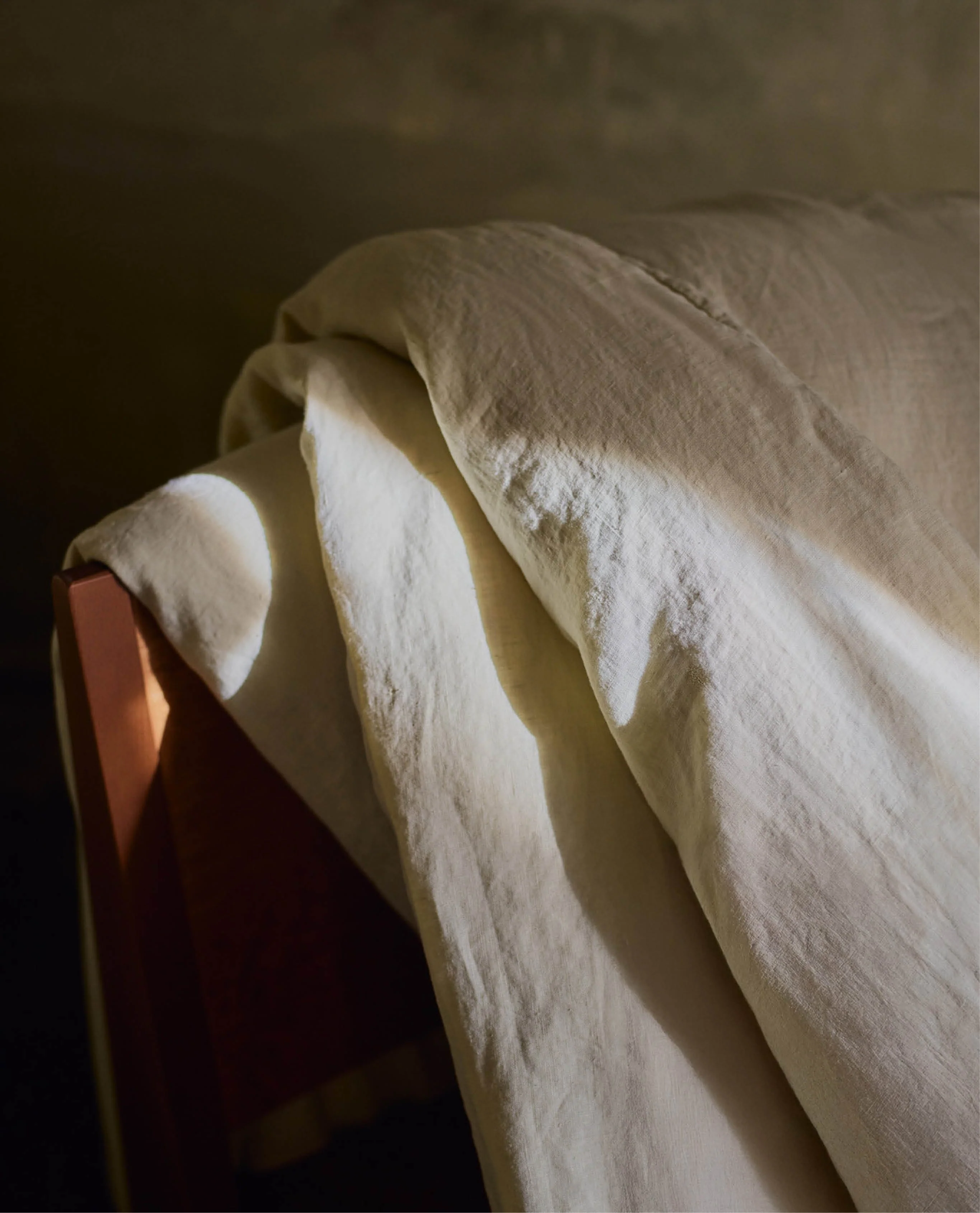 House of Grey European Flax™ Linen Duvet Cover - Celery - Image 4