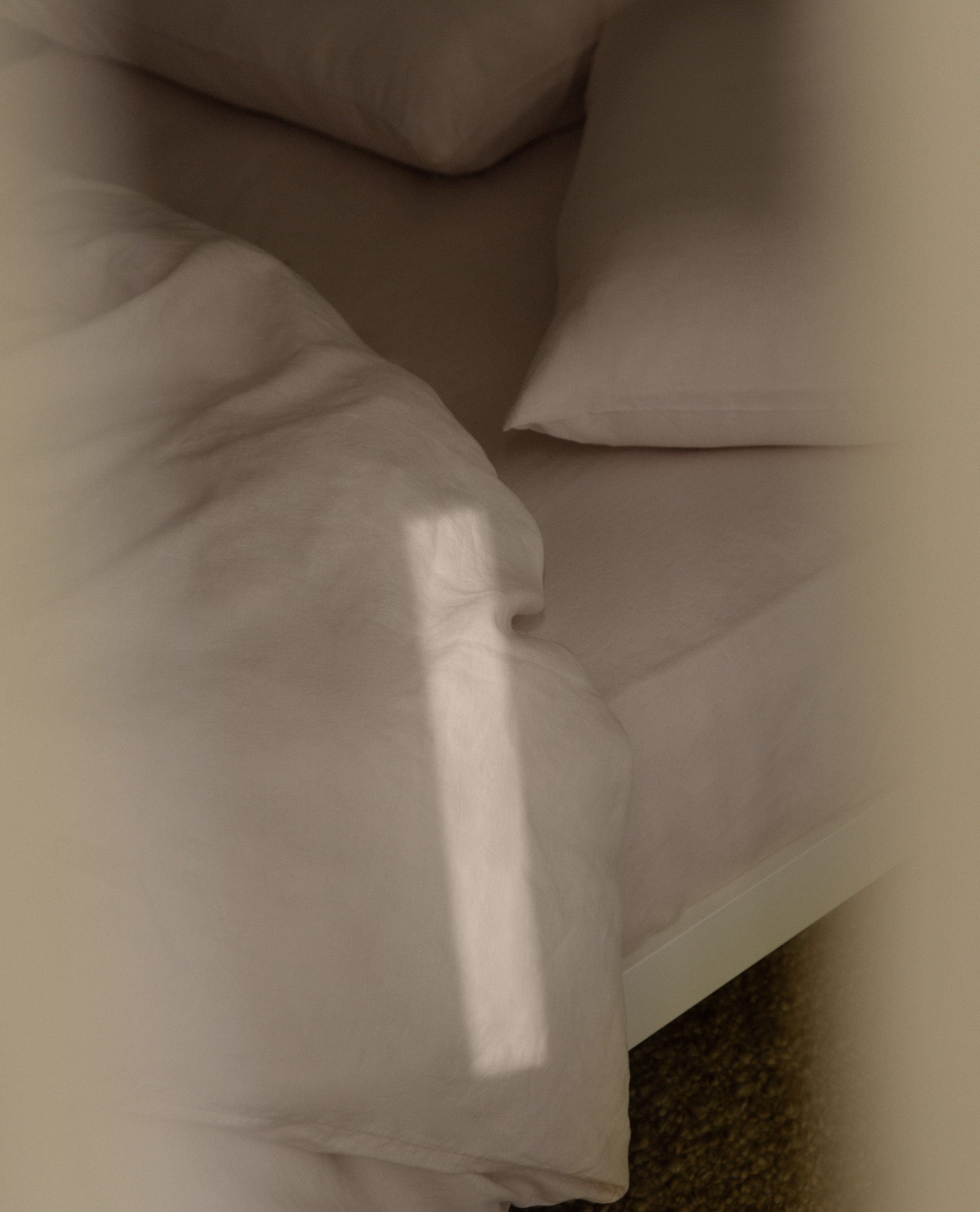House of Grey European Flax™ Linen Pillowcase Set - Bruised Peach - Image 2