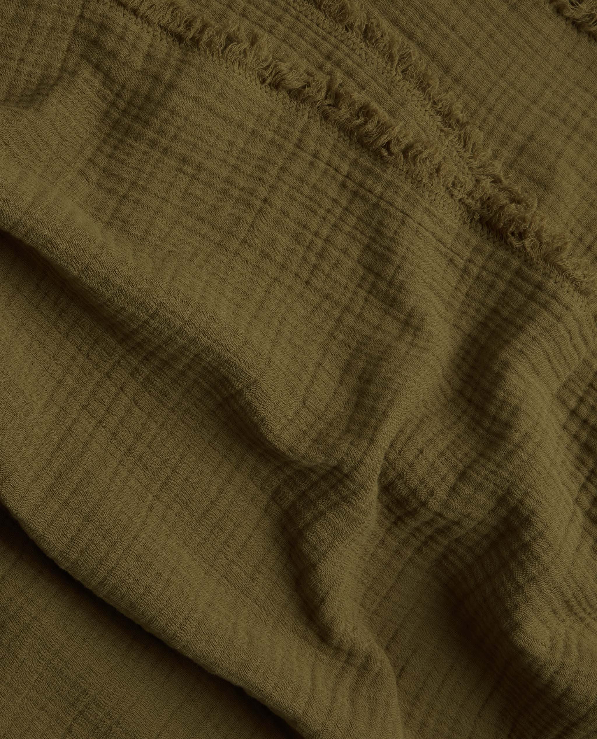 House of Grey Organic Cotton Muslin Throw - Image 3