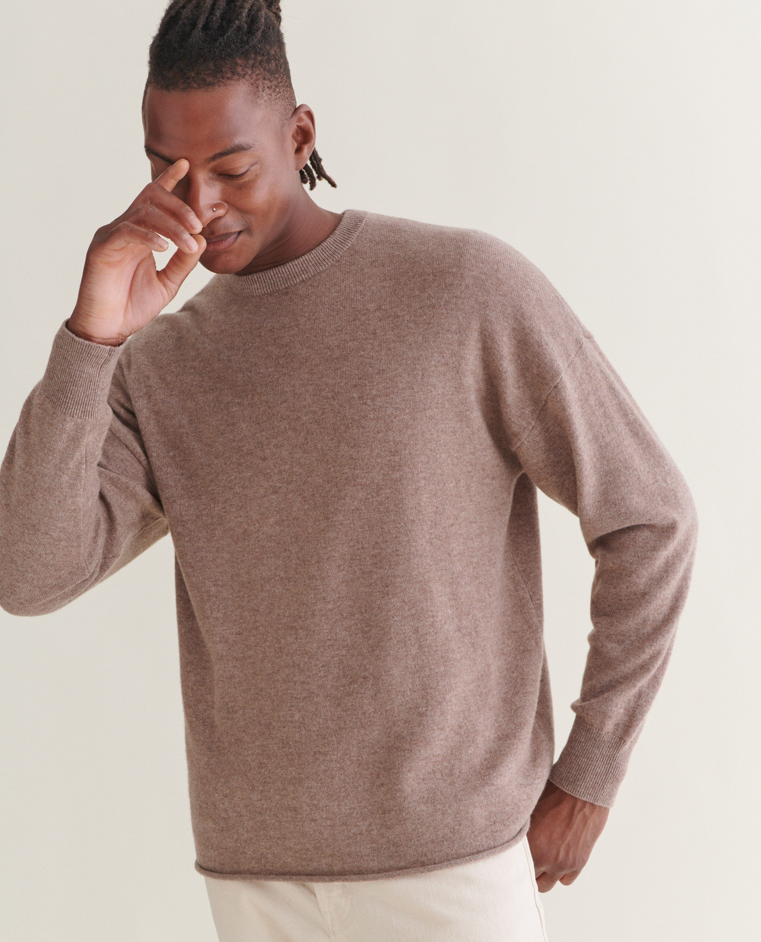 Men's Finest Cashmere Sweatshirt - Image 13