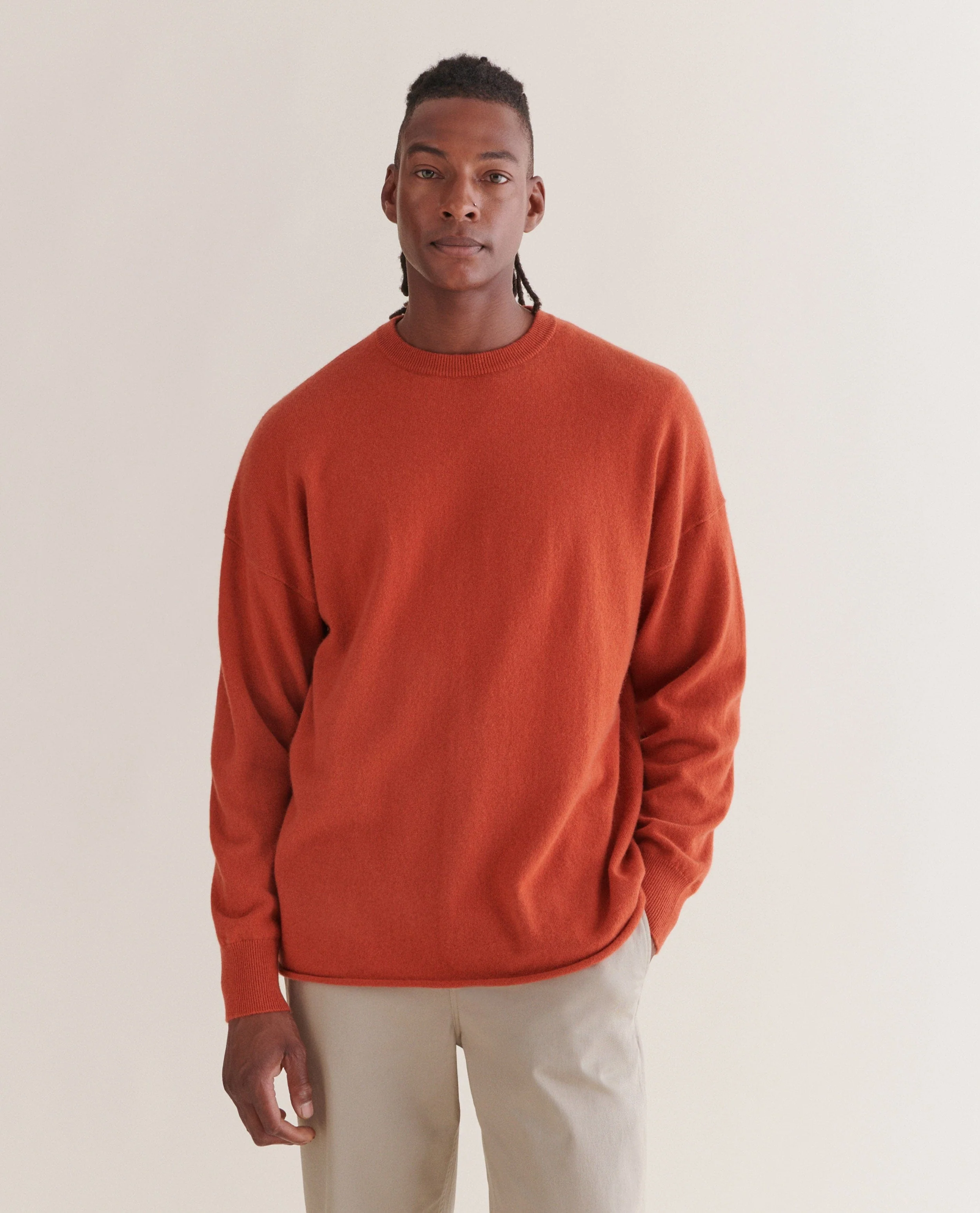 Men's Finest Cashmere Sweatshirt - Image 33