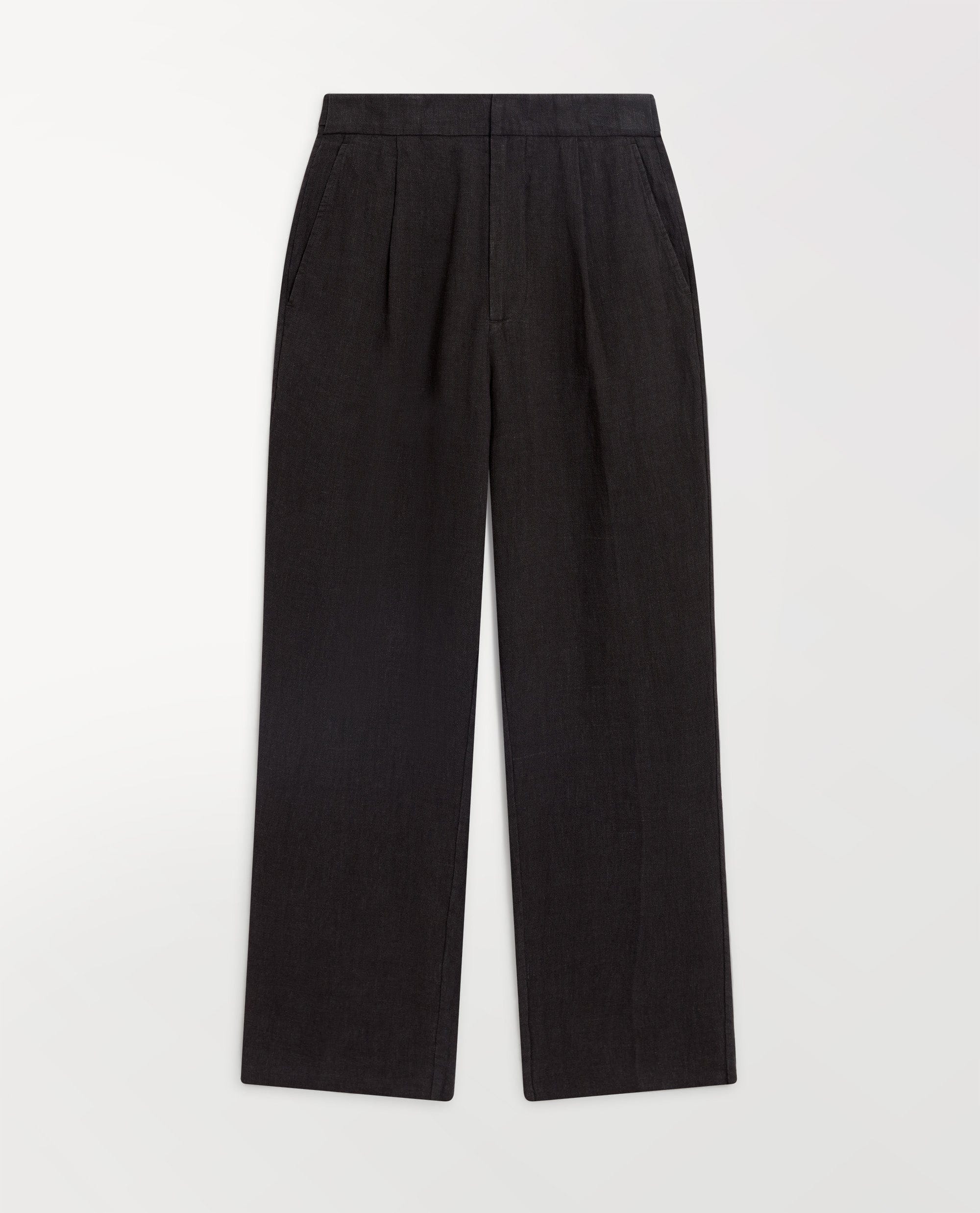 Men's European Flax™ Linen Suit Trousers - Smoke - Image 2