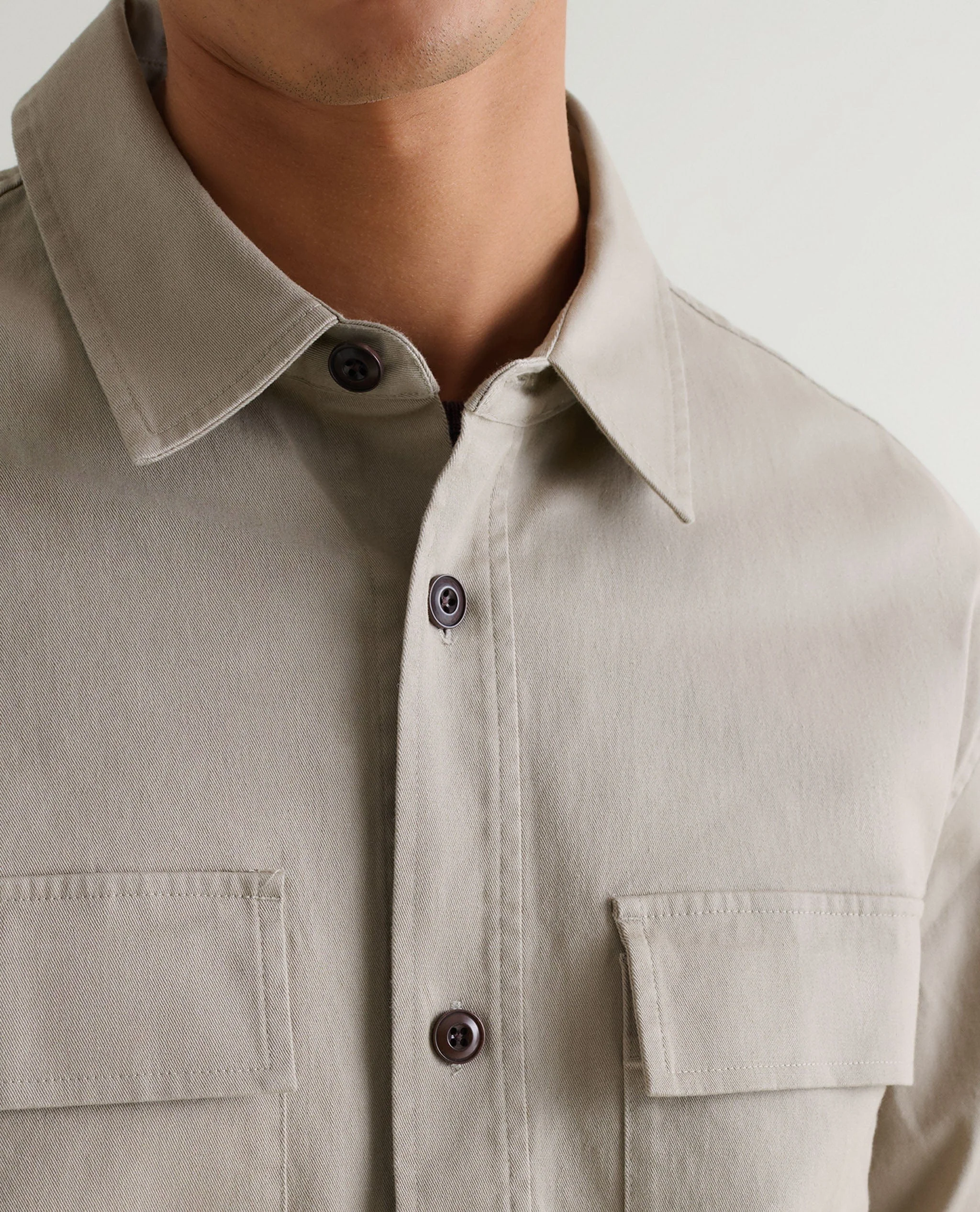 Men's Heavy-Weight Cotton Overshirt - Image 12