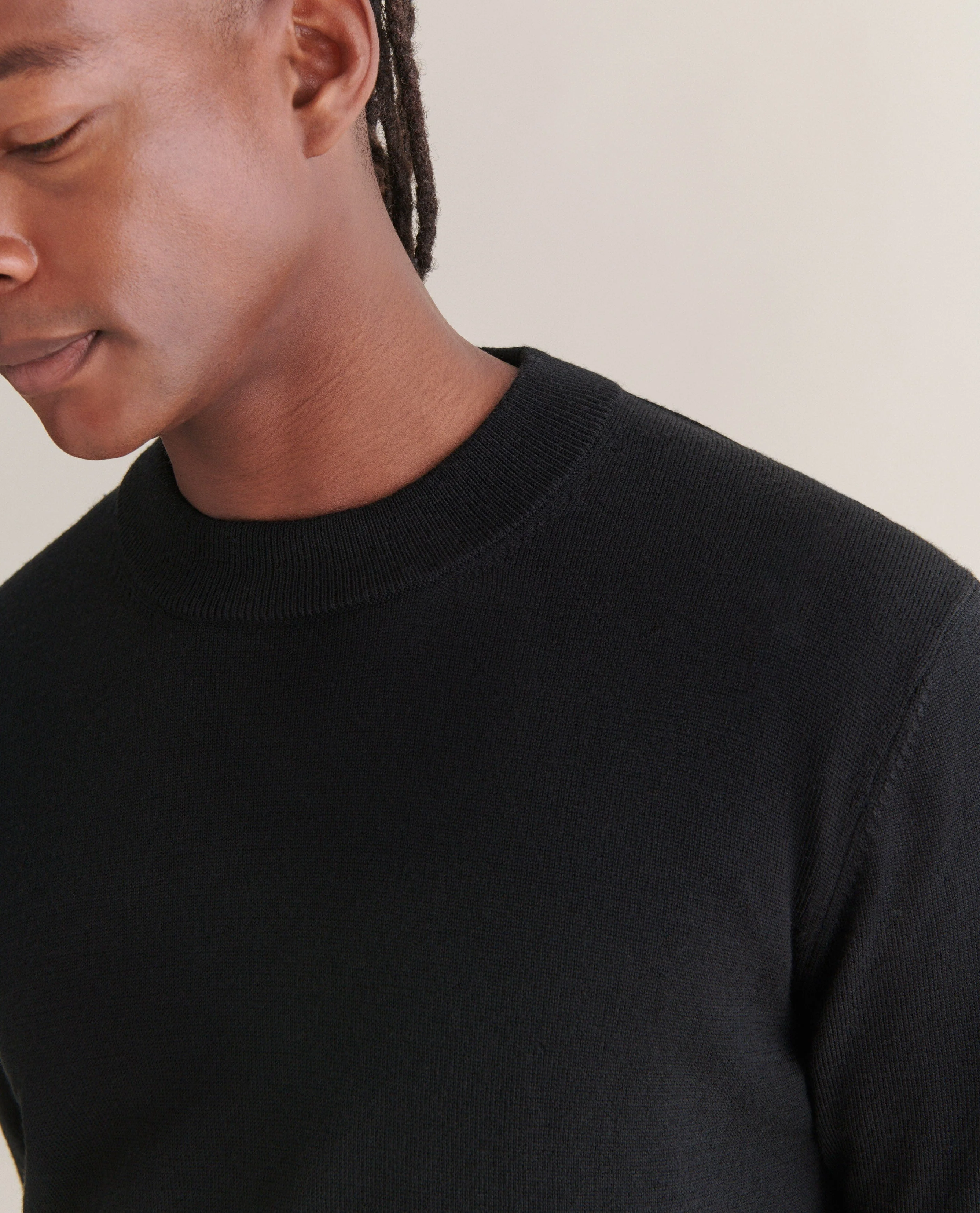 Men's Merino Mid-Weight Crew Neck Jumper - Image 4