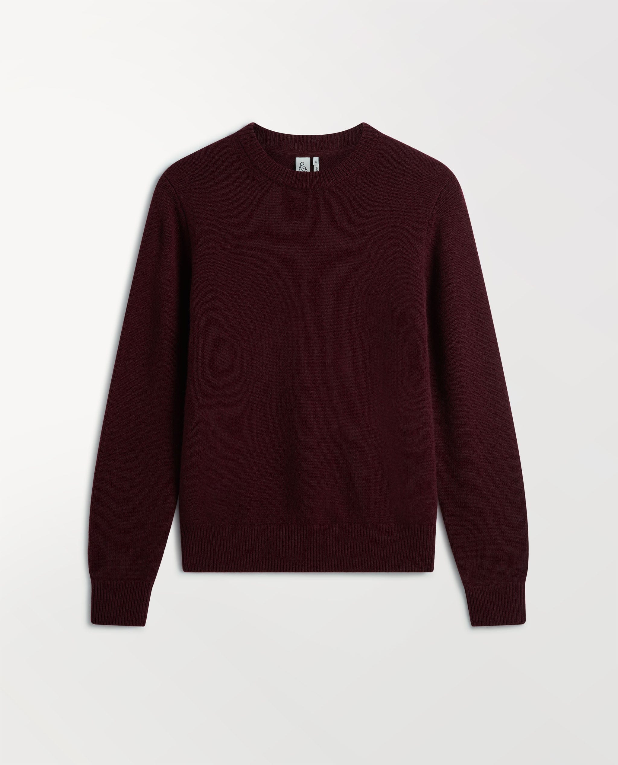 Women's Finest Cashmere Mid-Weight Crew Neck Jumper - Oxblood - Image 2