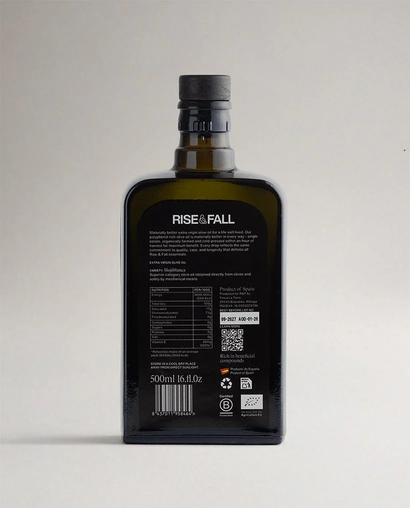 Polyphenol Rich Extra Virgin Olive Oil - 500mL - Image 3