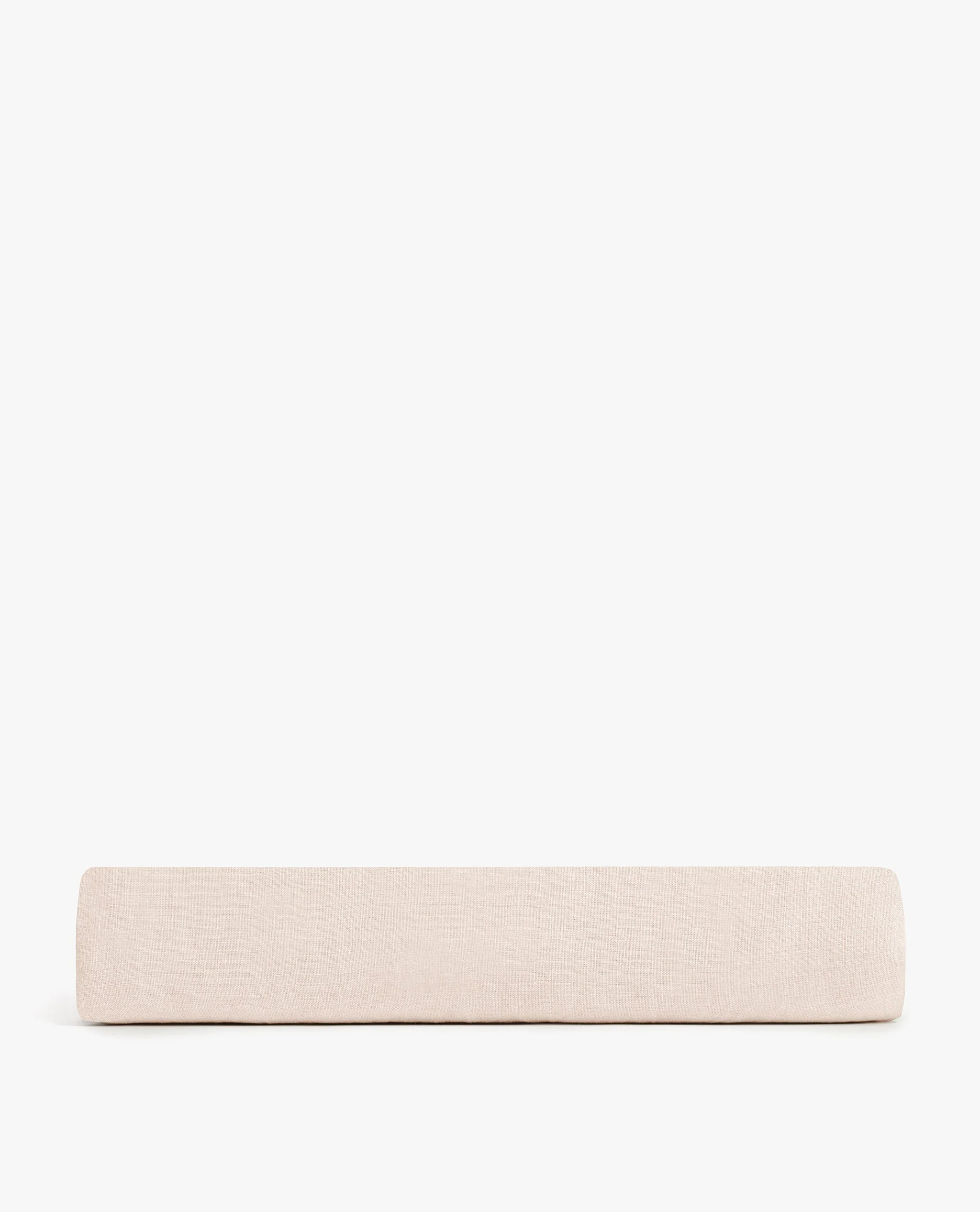 Relaxed & Refined Linen Fitted Sheet - Bruised Peach - Image 7