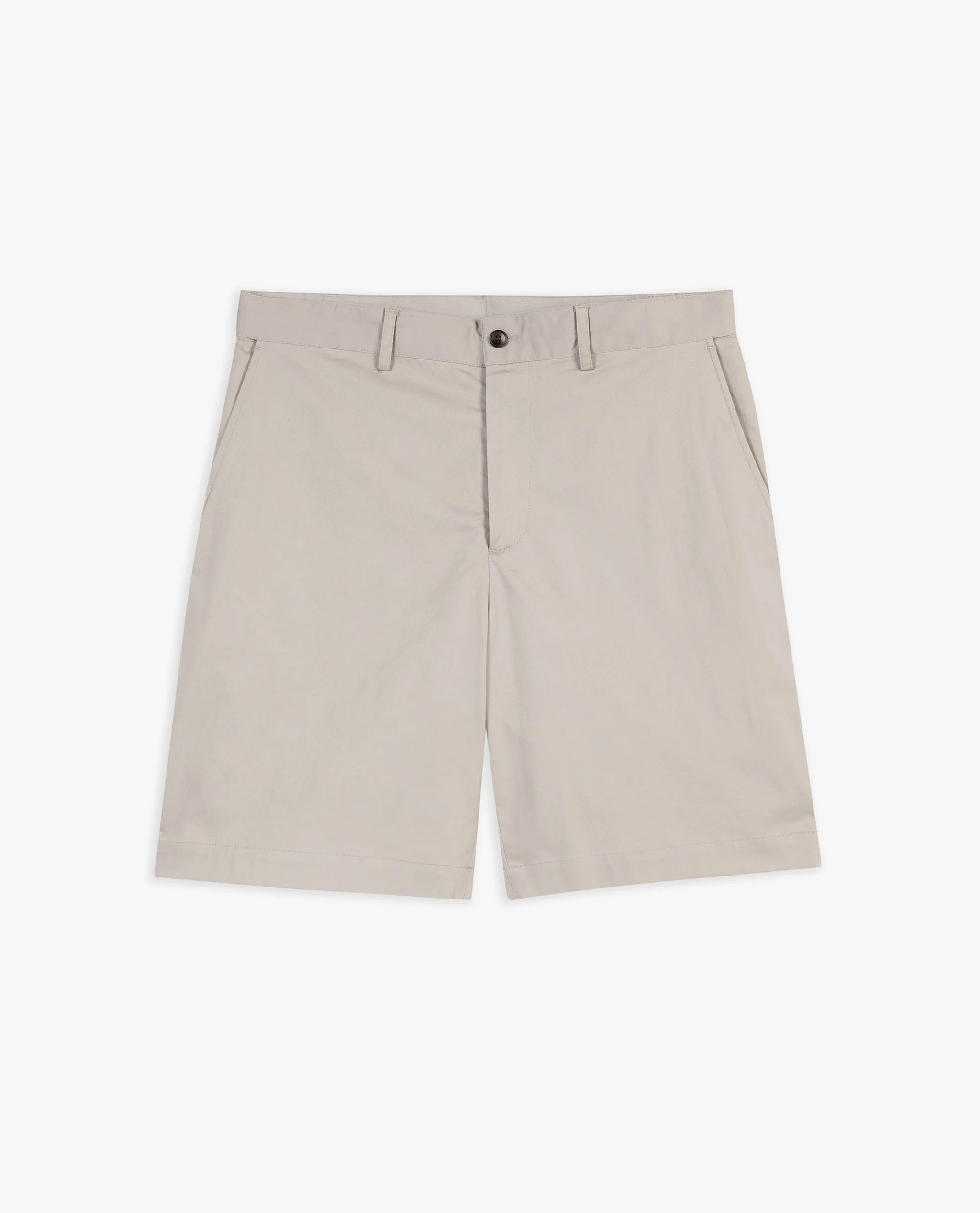 Men's Essential Cotton Chino Shorts - Stone - Image 2