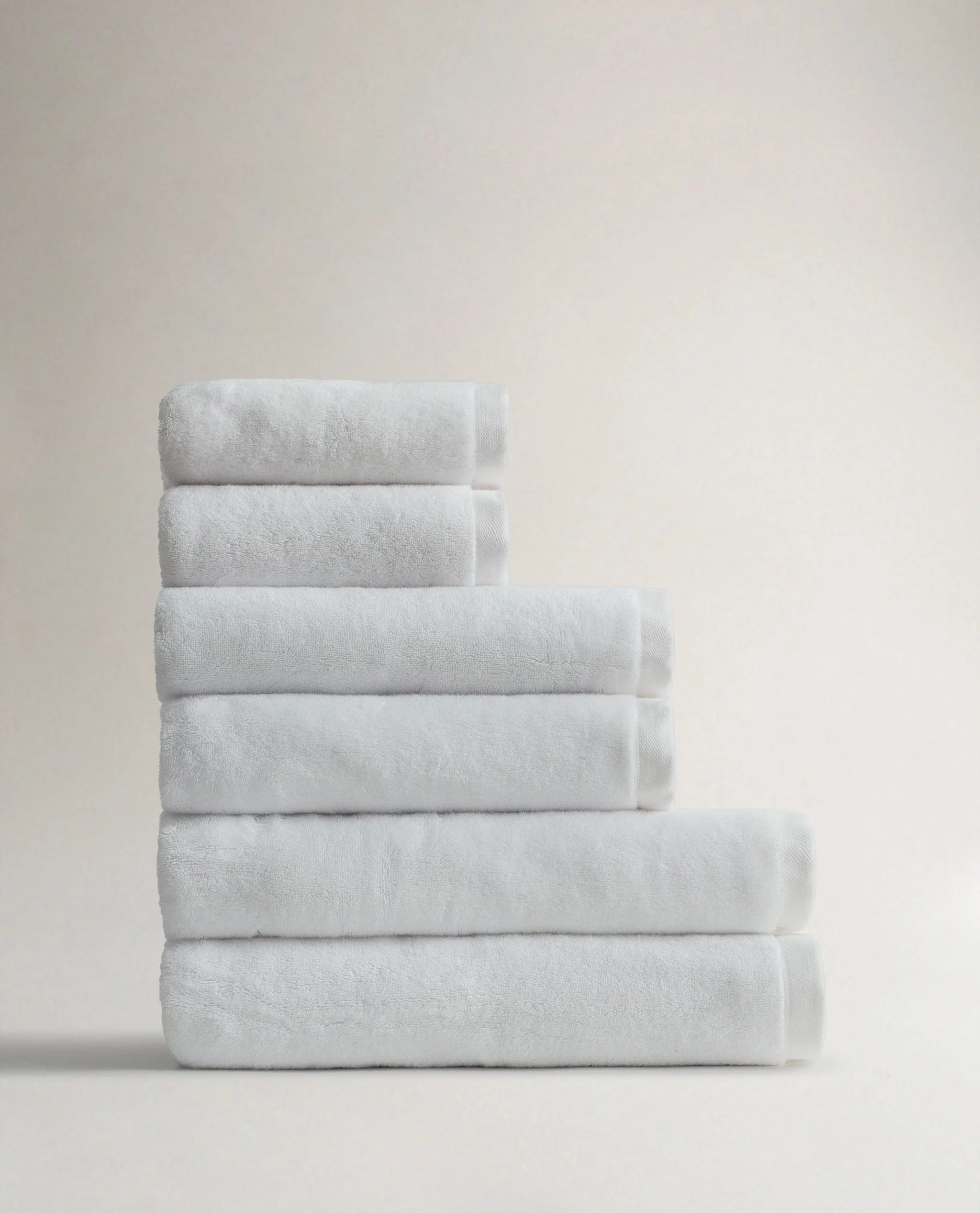 Turkish Cotton Bath Towel Move-In Bundle (Pack of 6) - White