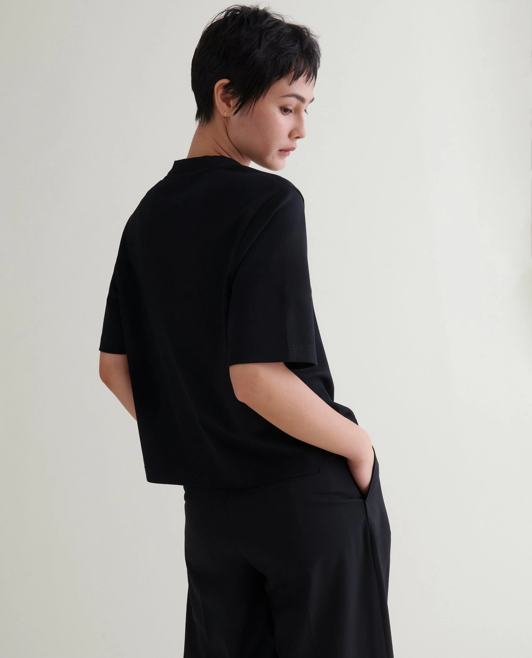 Women's Boxy Cotton T-shirt - Image 14