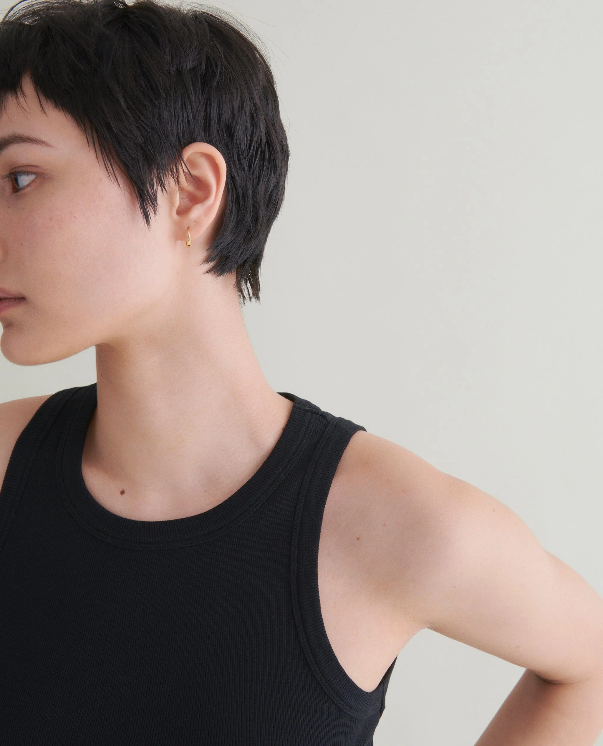 Women's Cotton Racer Vest - Image 10