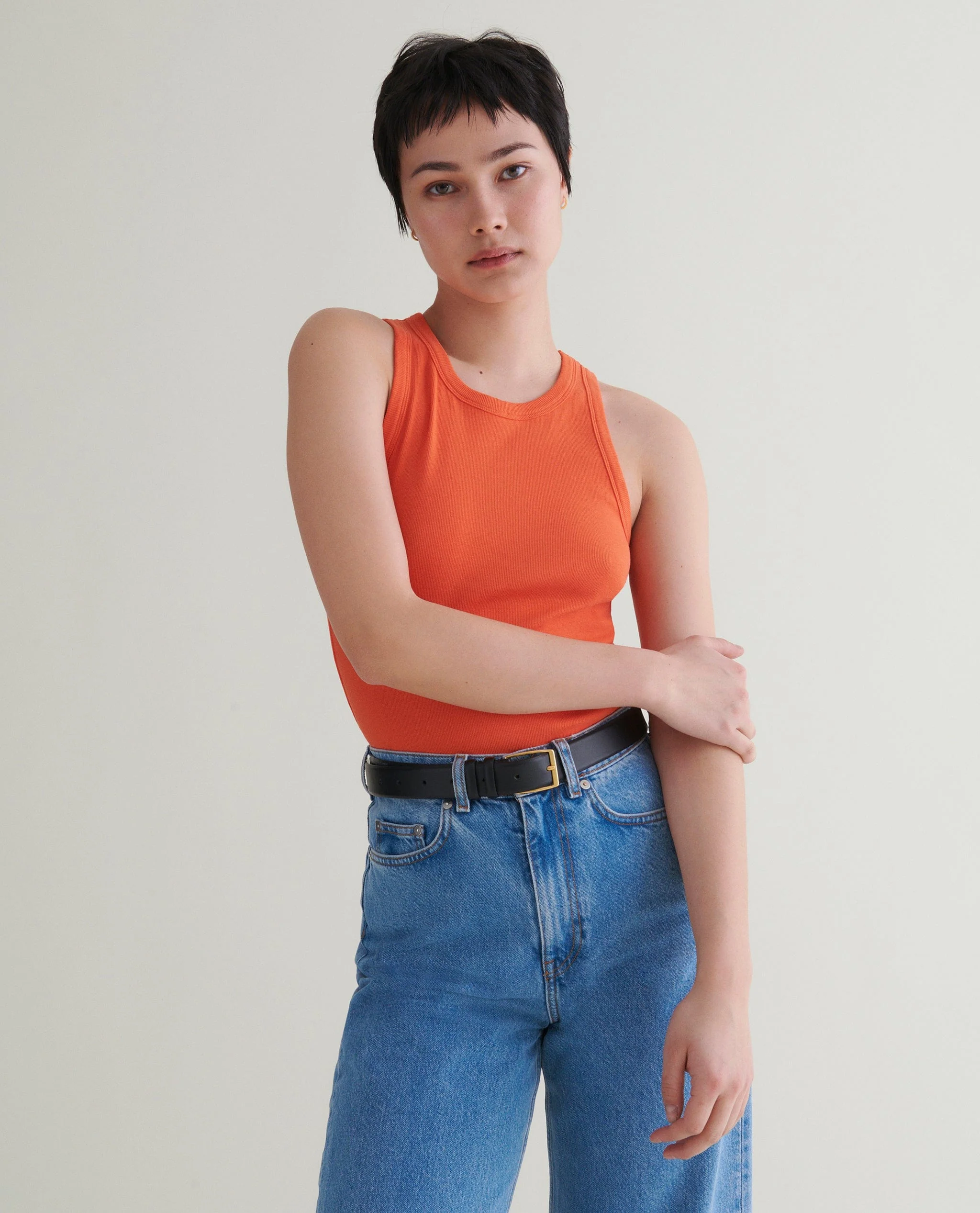 Women's Cotton Racer Vest - Image 27