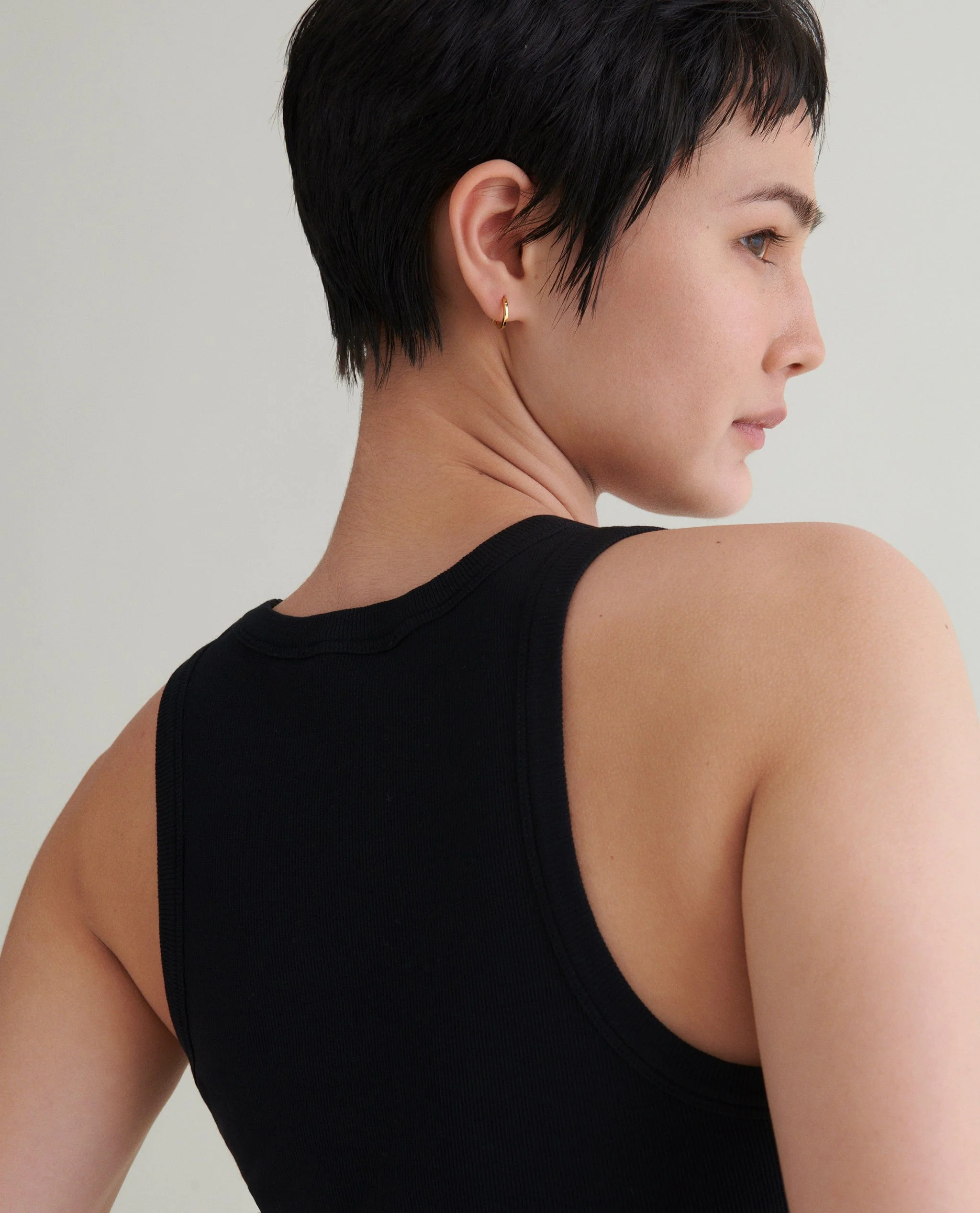 Women's Cotton Racer Vest - Image 8