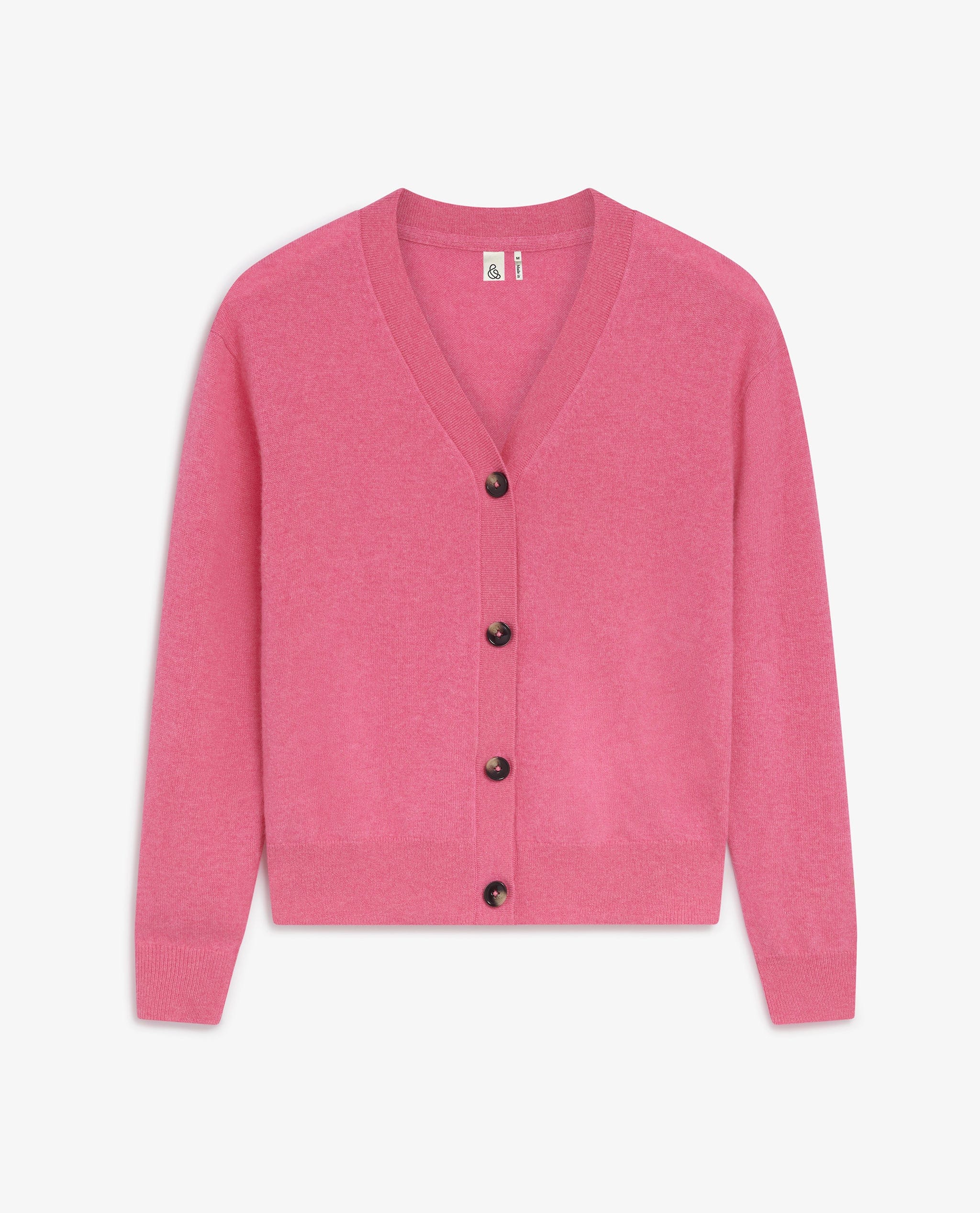 Women's Finest Cashmere Knitted V Neck Cardigan - Image 19