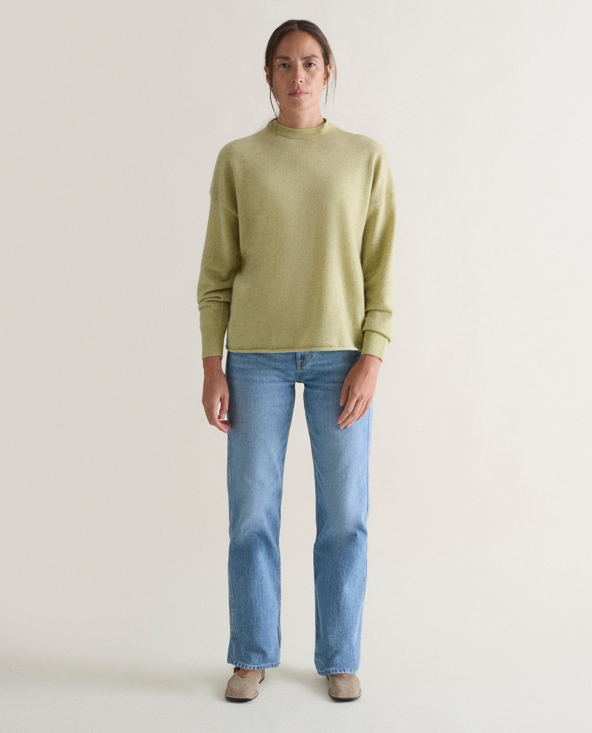 Women's Finest Cashmere Sweatshirt - Image 33