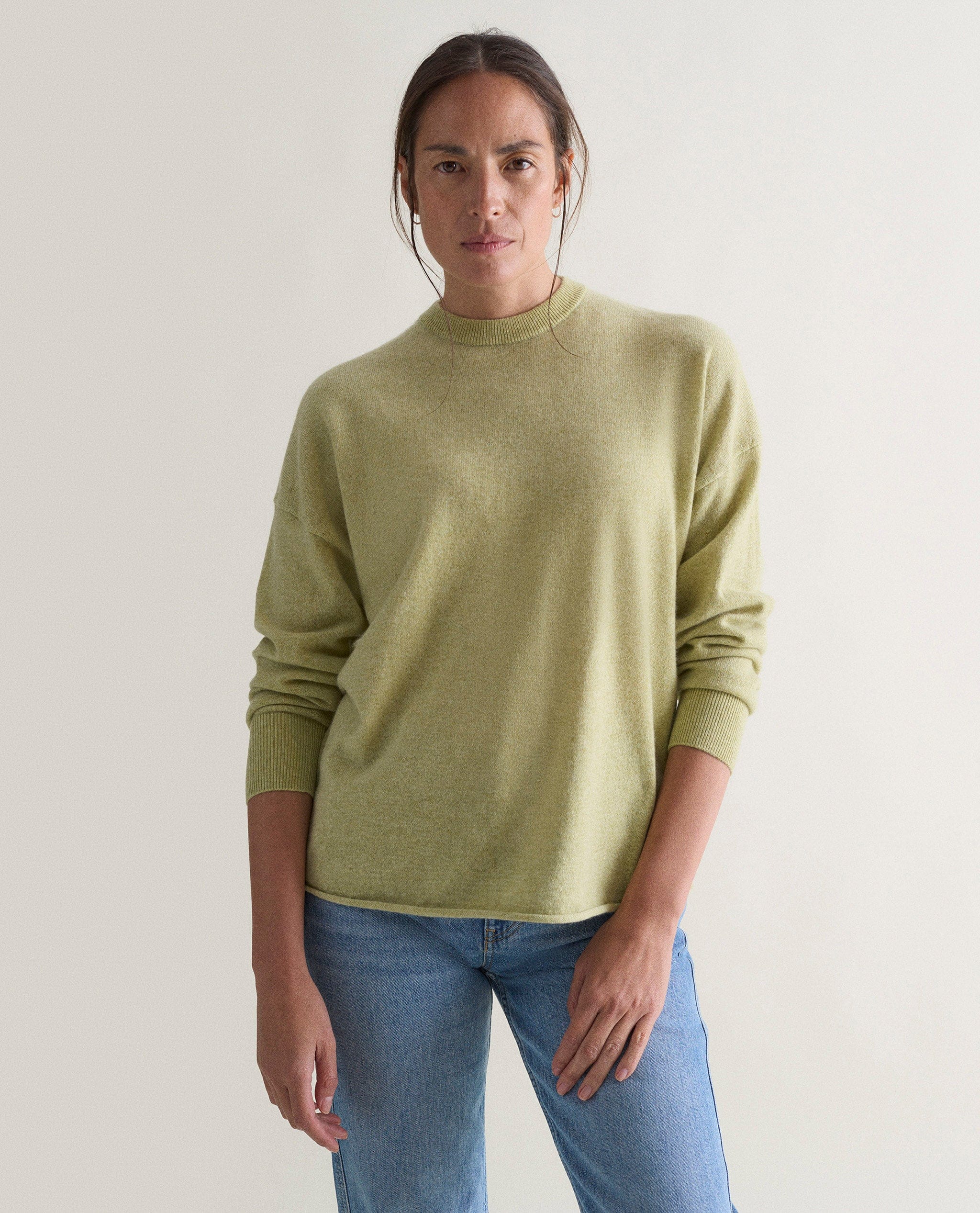 Women's Finest Cashmere Sweatshirt - Image 34