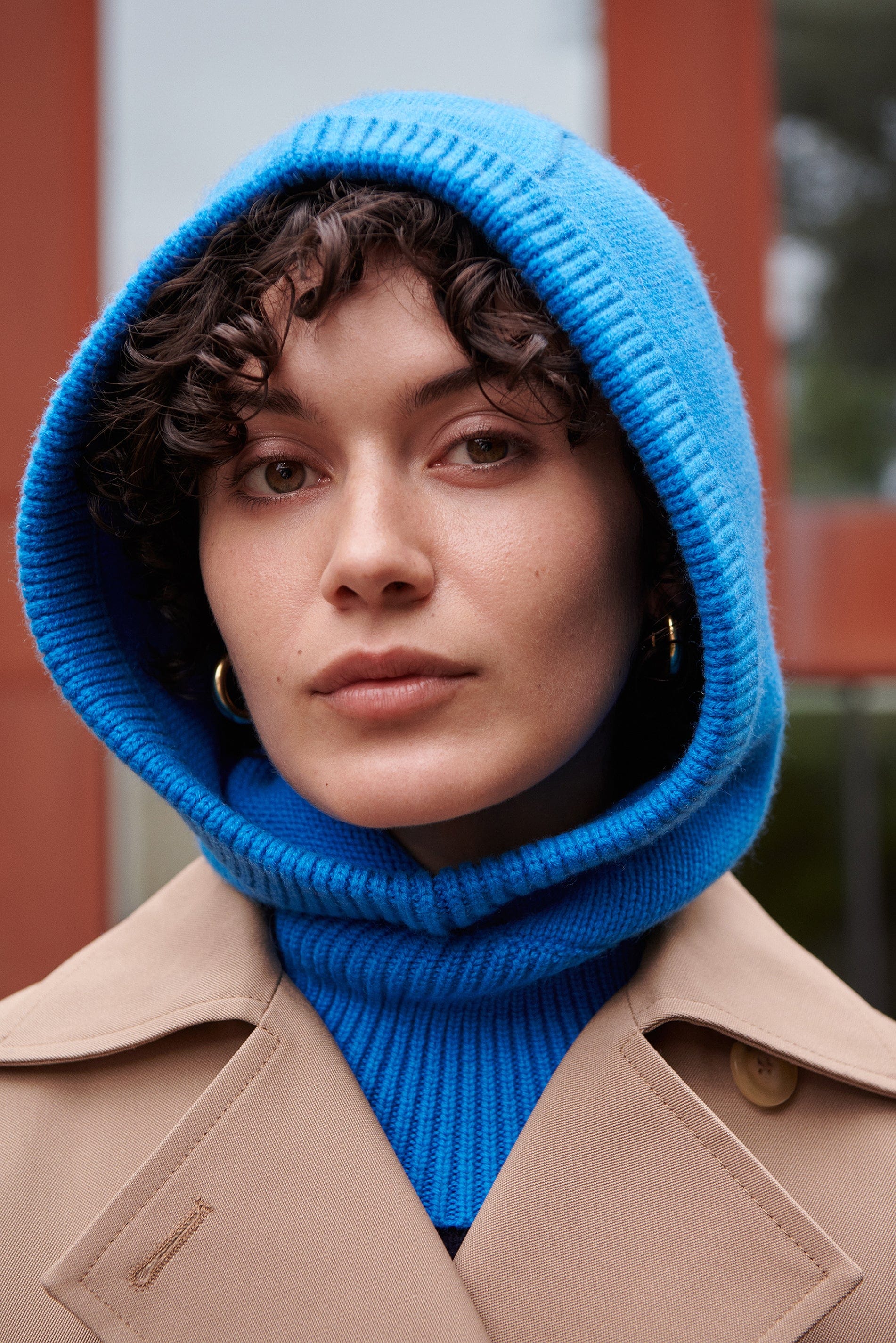 Women's Cashmere Merino Knitted Hood - Image 26