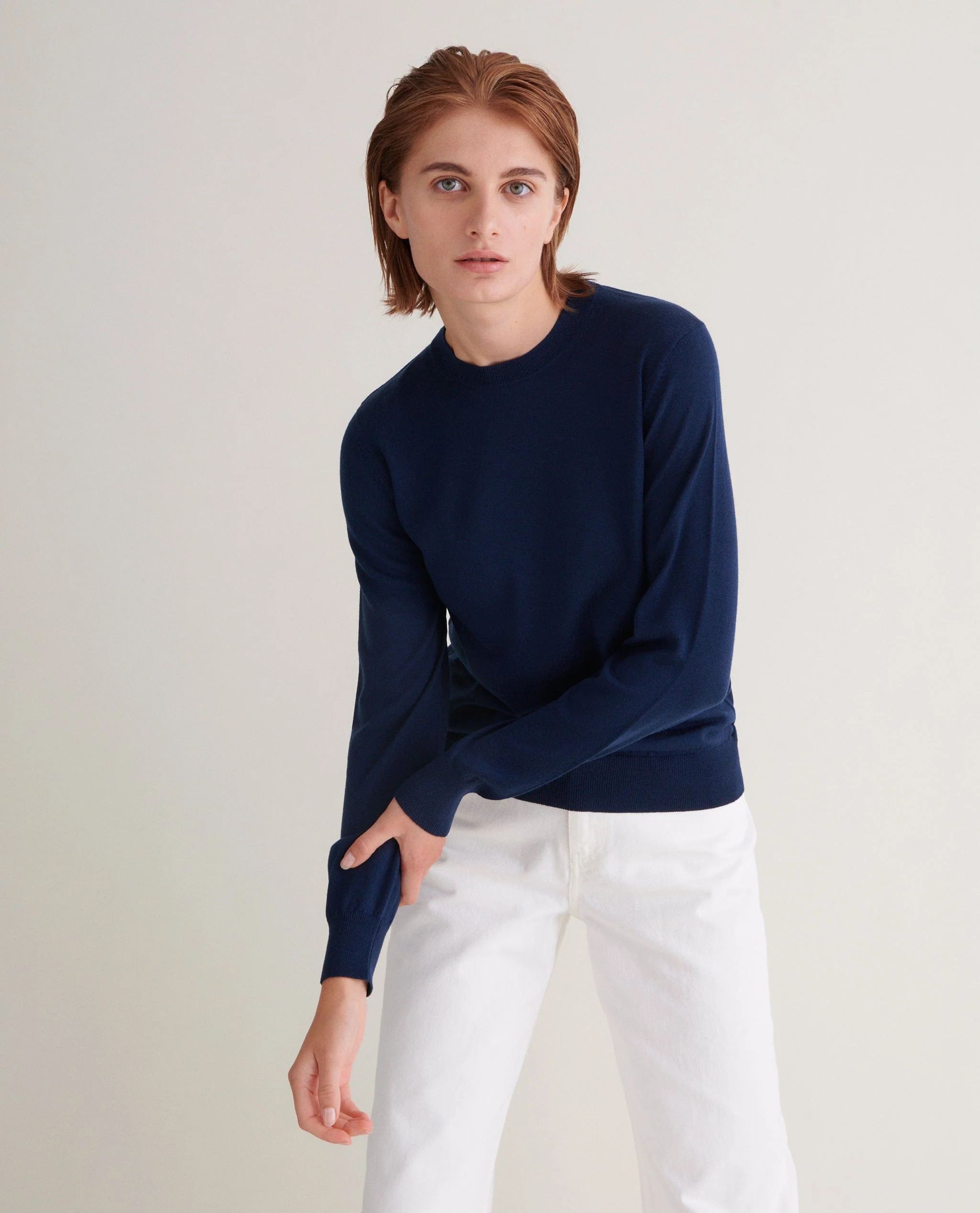 Women's Merino Classic Crew Neck Jumper - Image 7