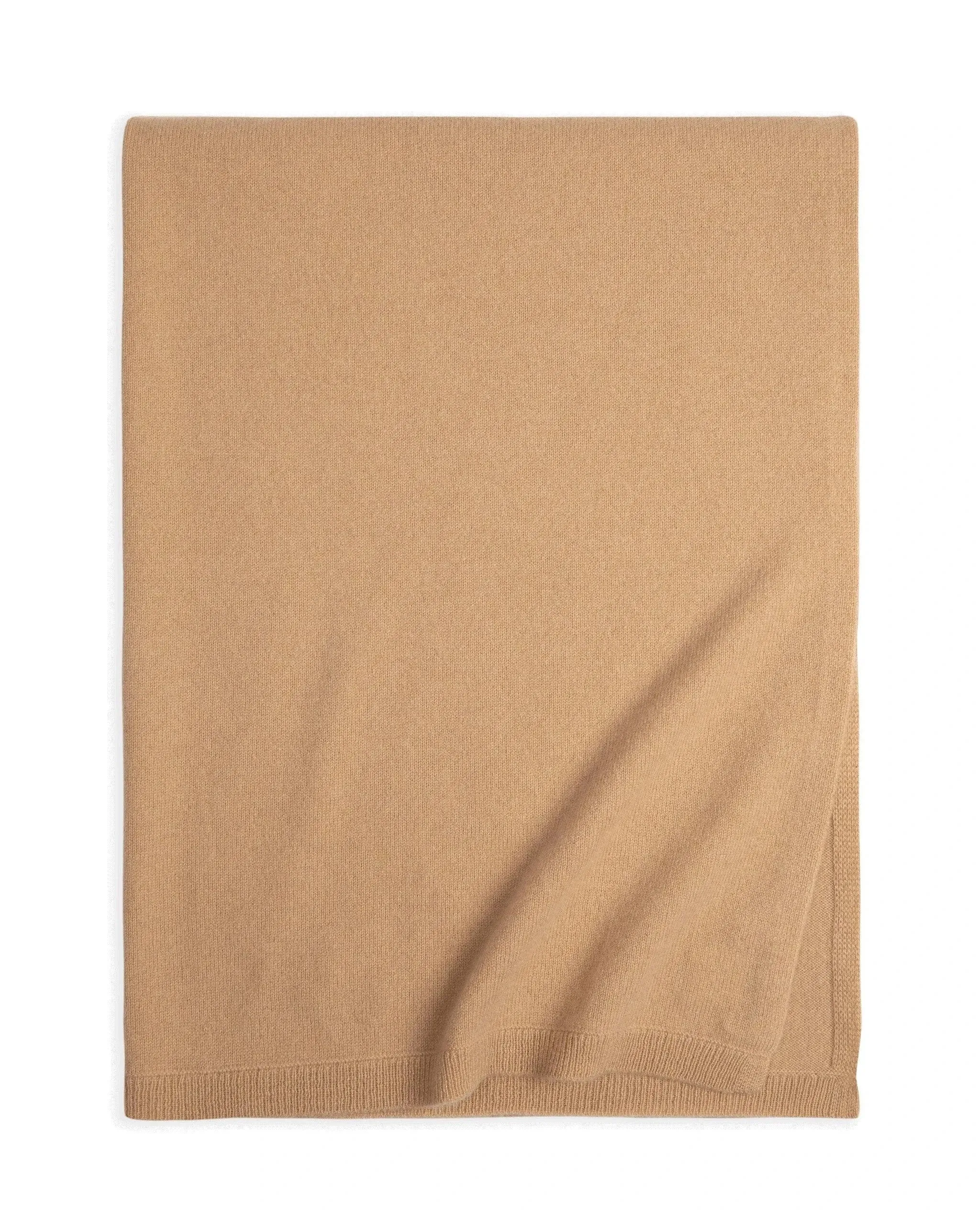 Oversized Finest Cashmere Wrap - Camel - Image 2
