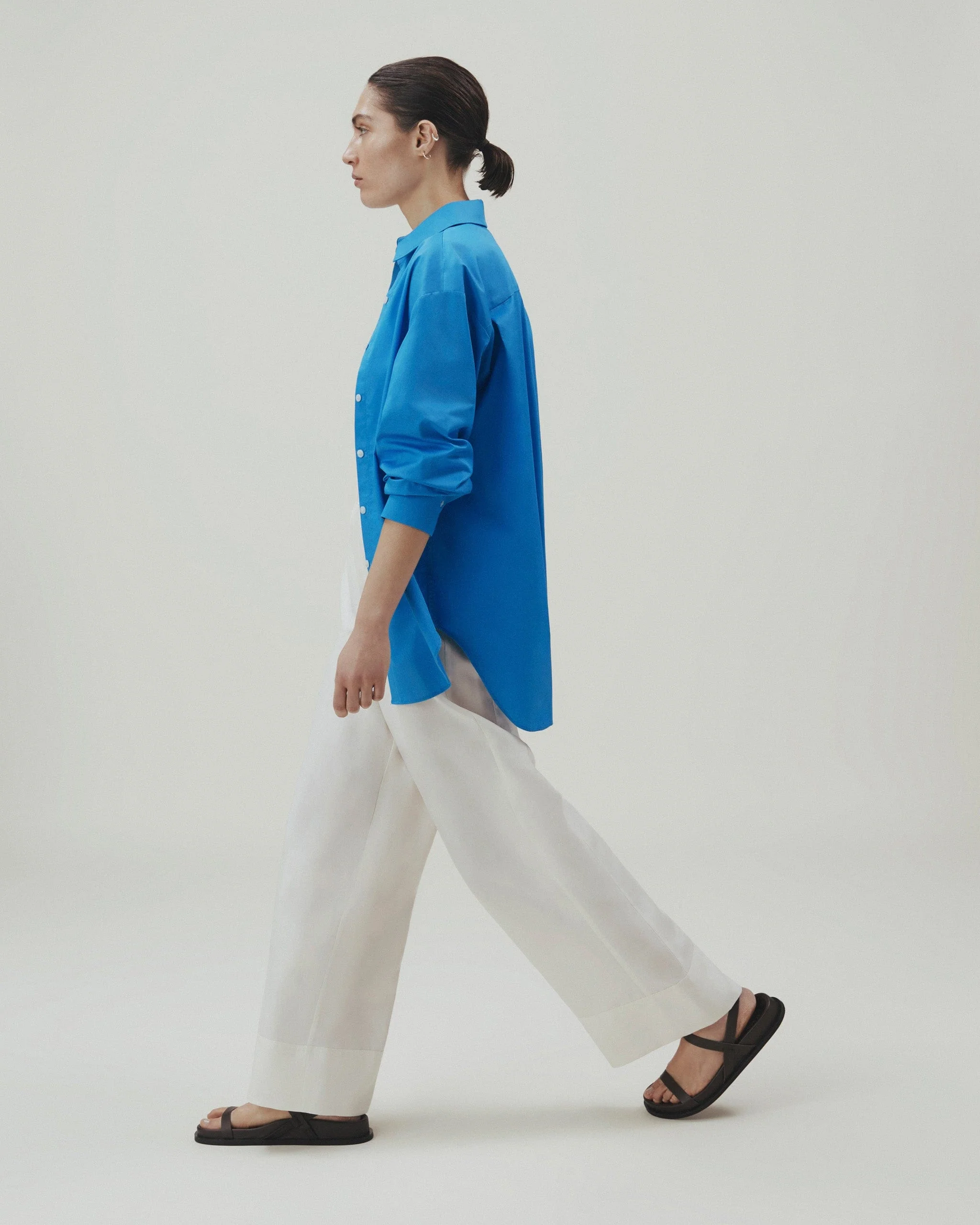 Women's Organic Cotton Poplin Shirt - Image 20