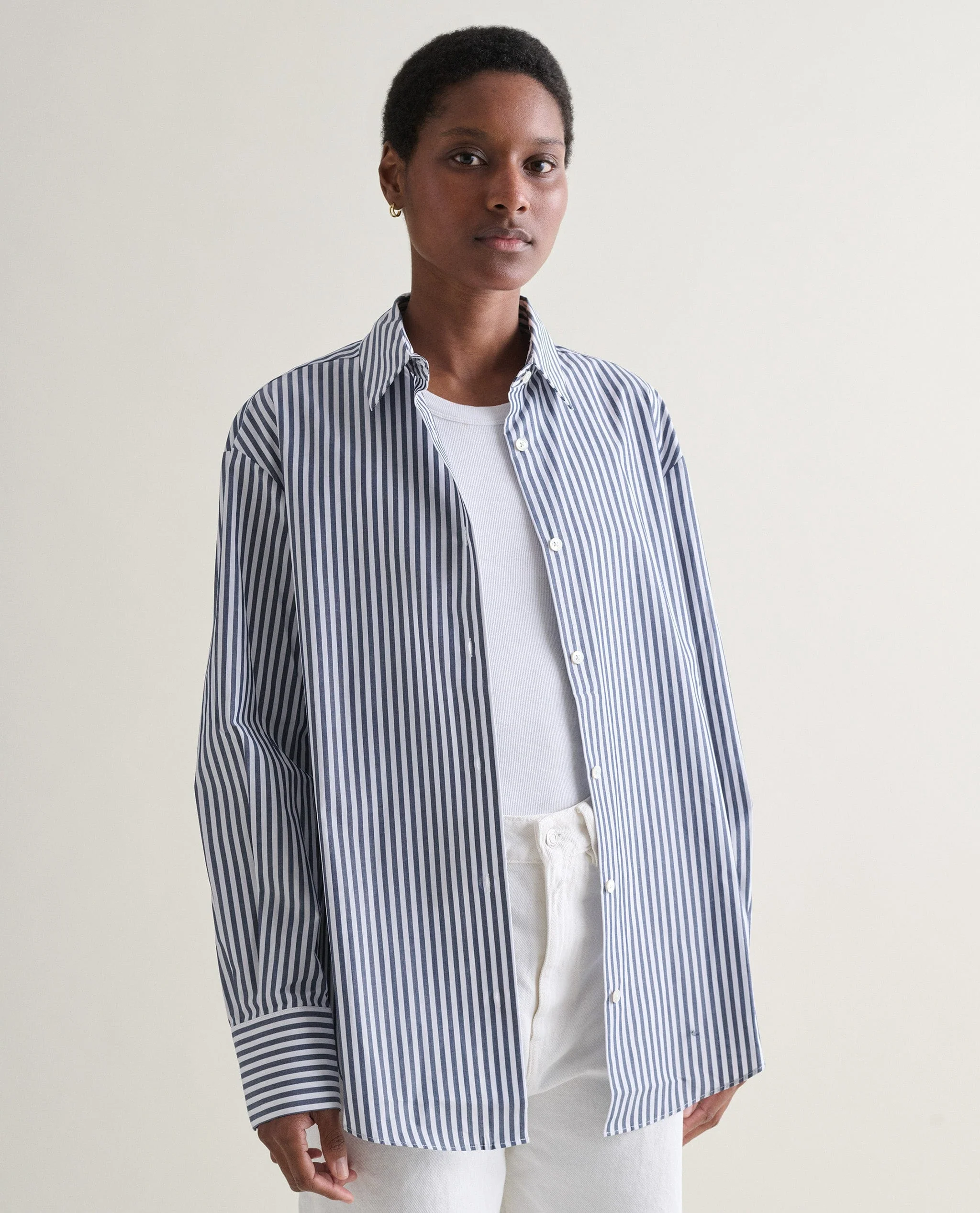 Women's Organic Cotton Poplin Shirt - Image 4