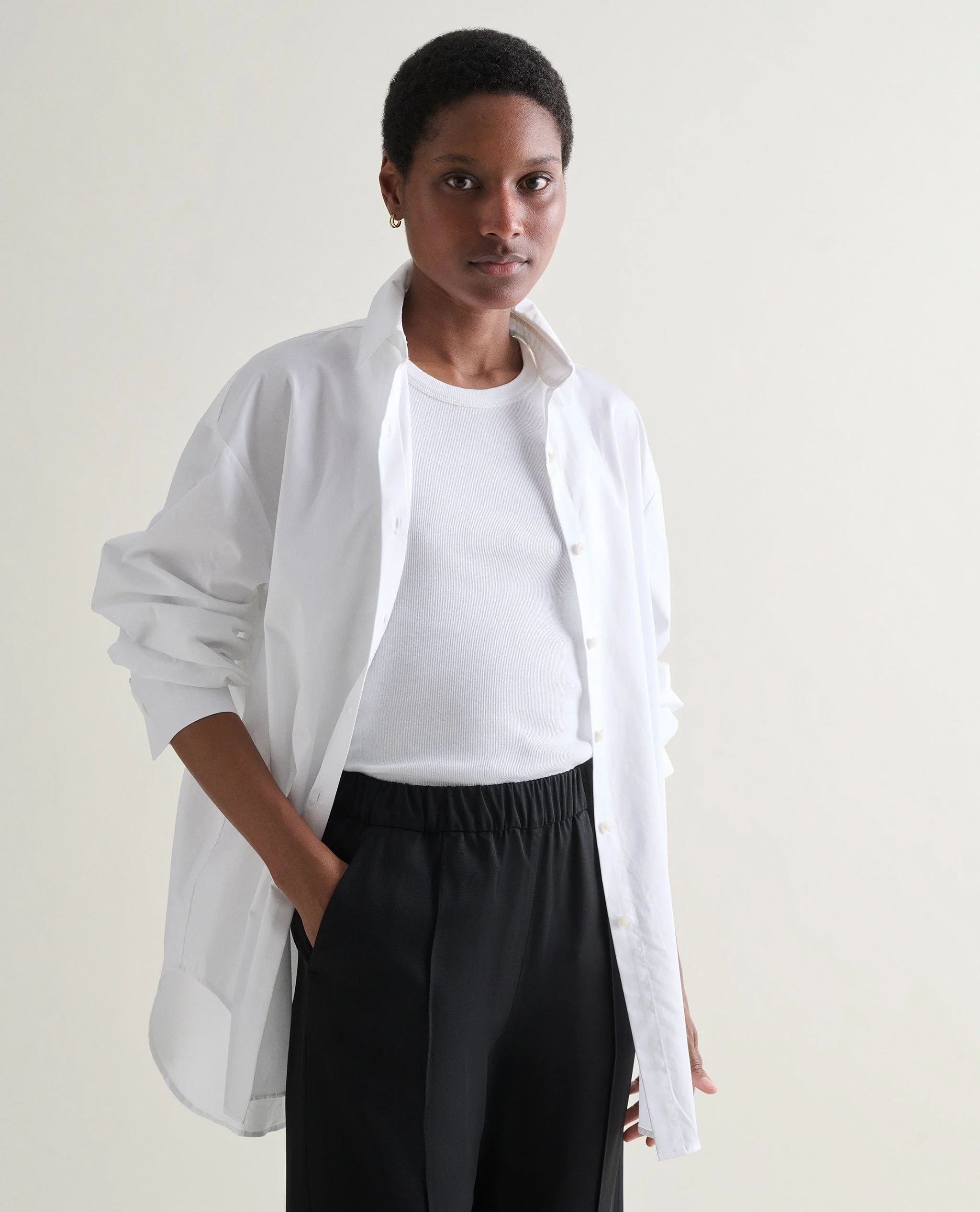 Women's Organic Cotton Poplin Shirt - Image 9
